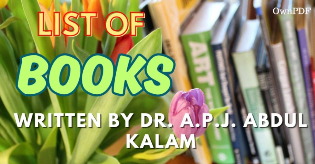 list of books written by Dr. A.P.J. Abdul Kalam