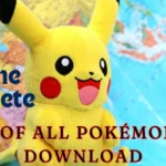 Get the Complete list of all pokémon PDF download