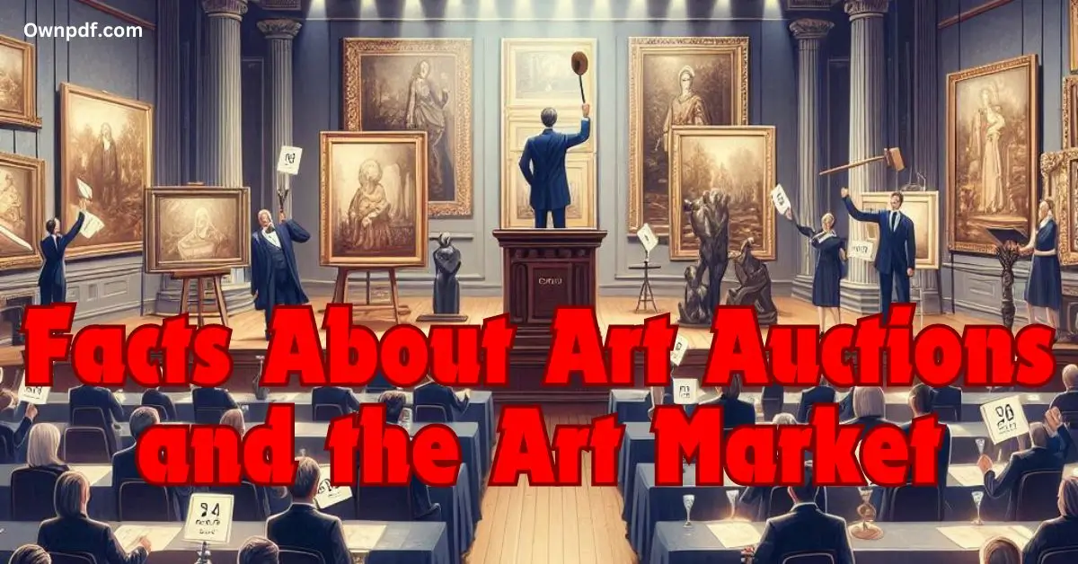 Facts About Art Auctions and the Art Market