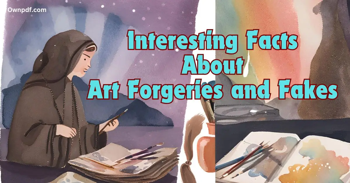 Interesting Facts About Art Forgeries and Fakes