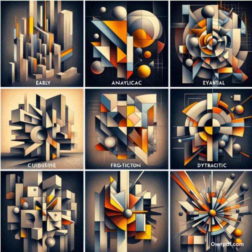 Cubist Art Style Evolution facts about cubism