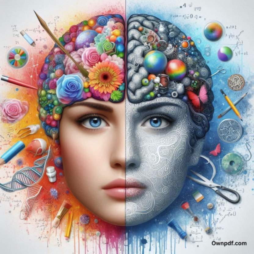 Human Brain Divided into Art and Science