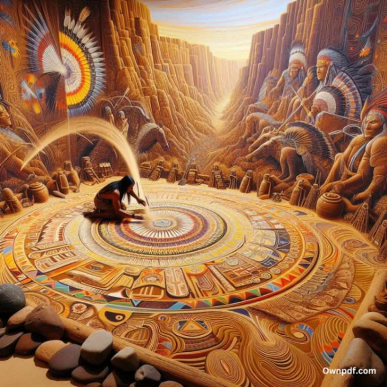 Sand Painting in Healing Ceremonies